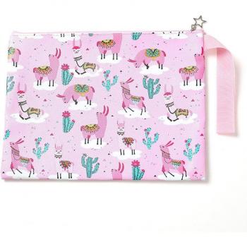 Alpaca Cactus Stationery Bag