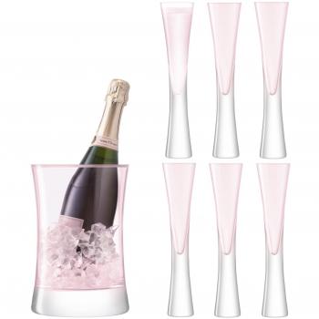 MV31 Moya Blush Artisan Glass Serving Piece