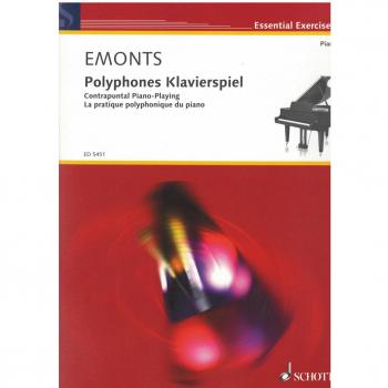 Fritz Emonts Polyphones Klavierspiel: Spiel Mit Zwei Selbstständigen Stimmen. Band 1. Klavier. (Essential Exercises)