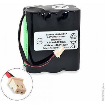 NiMH 6x AA Battery Pack 7.2V 2Ah