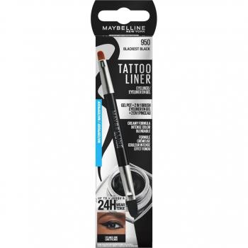 Maybelline New York Tattoo Liner Gel Pot + 2-in-1 Profi-Pinsel Eyeliner