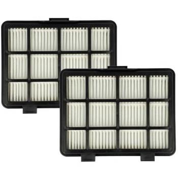 Vhbw 2x Vacuum Cleaner HEPA Filter for Bosch BGS05A221/01, BGS05A220/03, BGS05A221/03, BGS05A221/02, BGS05A222/01