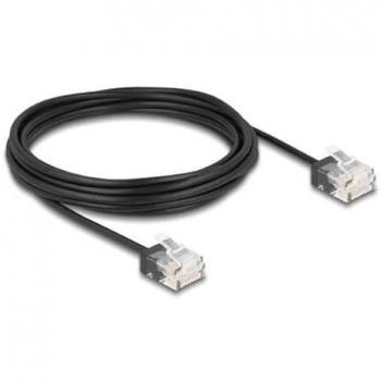 Delock RJ45 Netzwerkkabel 5 m Cat.6 U/UTP Schwarz