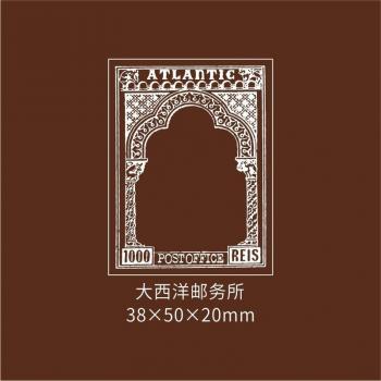 Antique Style Wooden Rubber Stamps