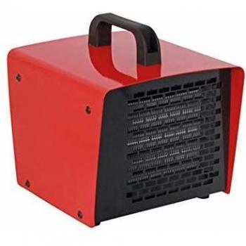Calefactor portátil PTC 2000 W con ventilación y control térmico