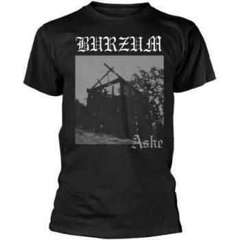 Maglietta Burzum Aske nera per adulti