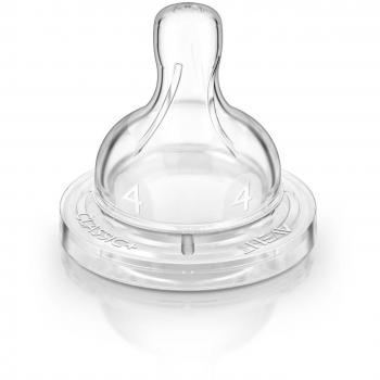 SCF634/27 Philips Avent Classic+ 2 Tettarelle Flusso Ampio 4 Fori