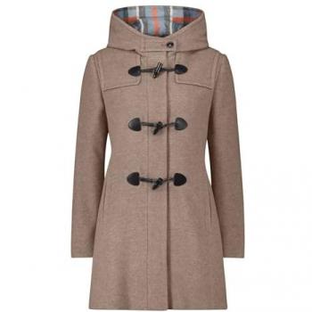 Gil Bret Dufflecoat mit Wolle und Kapuze