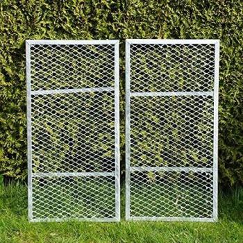 Komposter Deckel 800 l aus Streckmetall 100 x 100 cm