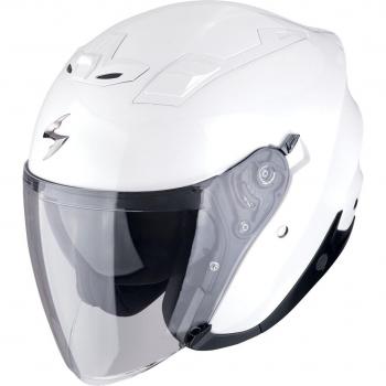 Casco Moto Jet Scorpion EXO‑Z1 SOLID Bianco Perla XL