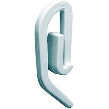 White Curtain Hook Bundle – Integra 20 Pieces