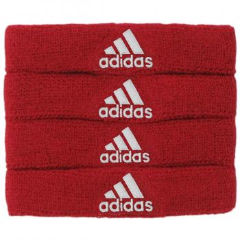 Adidas Intervall-Bändchen für Bizeps 2 cm – Uni‑Farben Rot/Weiß
