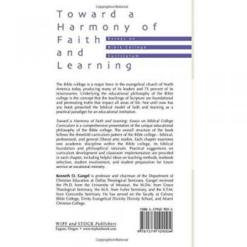 Toward a Harmony of Faith and Learning