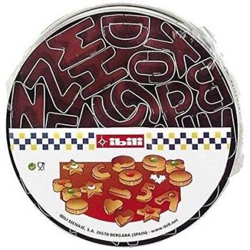 IBILI 26-Piece Cookie Cutter Set Letters