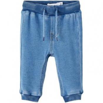 Pantalon décontracté en denim bleu moyen Nbnrome
