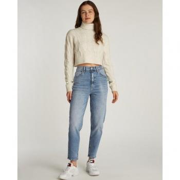 Pantalón vaquero mom fit tiro alto Tommy Jeans mujer