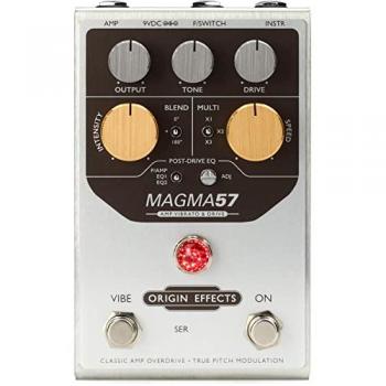 Origin Effects MAGMA57 Pedal de Vibrato y Overdrive