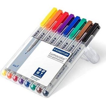 Staedtler Feinschreiber Lumocolor non-permanent, F, 8 Farben