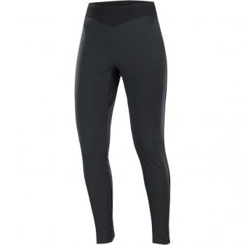Ragazzo Sportivo Leggings Salomon Infinium Windstopper nero XL