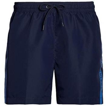 Calvin Klein Bañador de natación, Azul (Blue Shadow 445), Talla S para Hombre