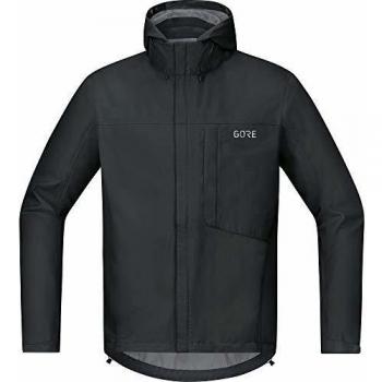 Giacca Uomo C3 GORE‑TEX con Cappuccio GORE Wear, L, Nero