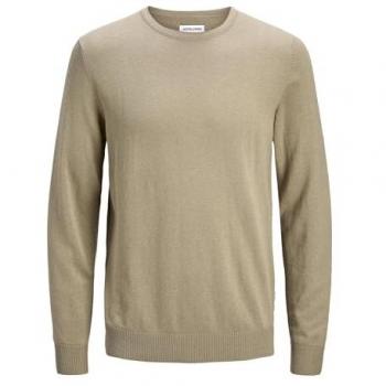 Jack & Jones Herren Rundhalspullover JJEEMIL in Coriander