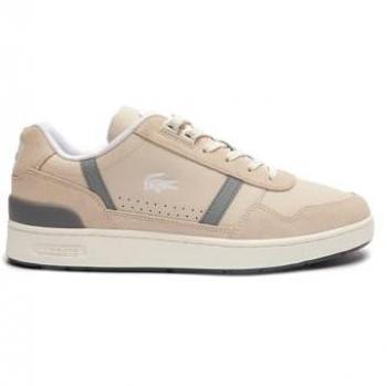 Lacoste T-Clip Herren Sneaker Beige