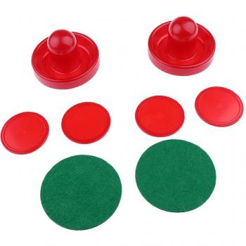 Set Completo Air Hockey: Fieltro, Pucks y Goalies
