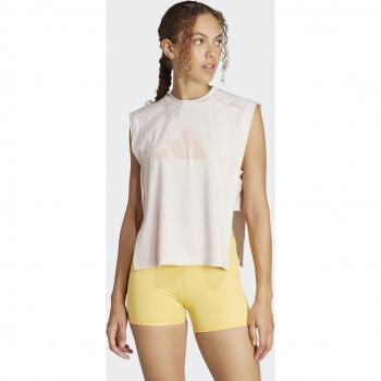 Camiseta rosa claro adidas Power Performance Mujer
