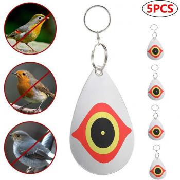 Seagull & Crow Deterrent Reflective Disks