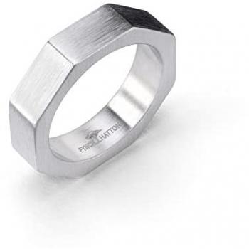 FYNCH‑HATTON Herrenring in Silber – Größe 64, edelster­licher Schmuck