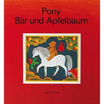 Pony, Bar Und Apfelbaum