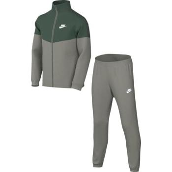 Nike Kid’s Full‑Zip Olive Dri‑FIT Tracksuit – M (Boys)