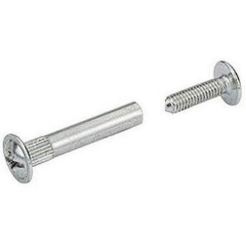 Hettich Vis de connexion M4, épaisseur panneau 28-36mm VHS 32/27, 79659 Acier