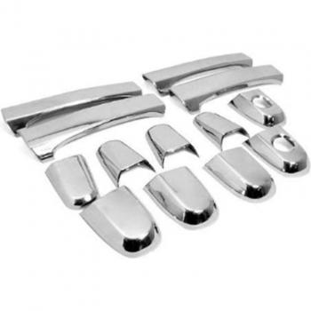 13-Pc Chrome Door Handle Trim Covers for Lexus IS200, RX300, IS300, Toyota Harrier 1st Generation