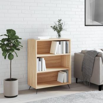 VidaXL Bookcase White 69.5x32.5x90 cm Engineered Wood