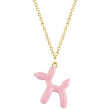 München Women's Gold Accent Sterling Silver Necklace