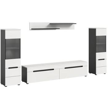 MID.YOU CANU Holznachbildung Weiß – 272 × 141 cm