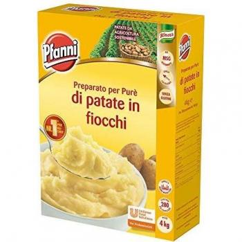 Pfanni preparato per pure' di patate in fiocchi confezione da 4 kg