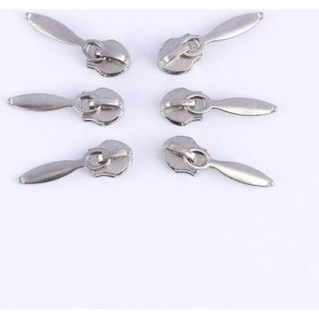 10Pcs #3 Metal Zipper Heads for DIY Luggage Repair