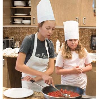 Gorros de chef ajustables desechables para repostería
