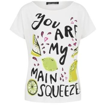 Basic Jersey Shirt mit Rundhals