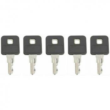 Ditch Witch Ignition Key 5pc Set for Heavy Equipment
