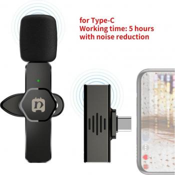 Cordless Lavalier Mic for Gaming and Recording