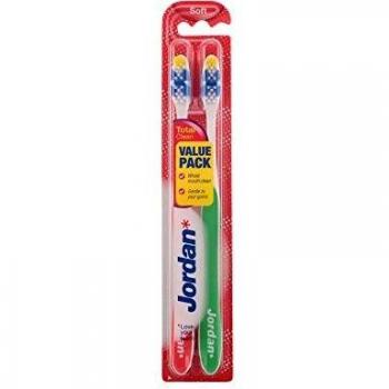 JORDAN TOTAL CLEAN Zahnbürste N. mild, 2er Set
