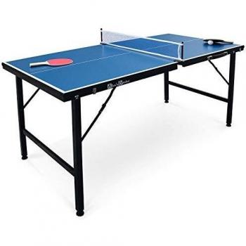 Blu Mini Tavolo da Ping‑pong Accessori