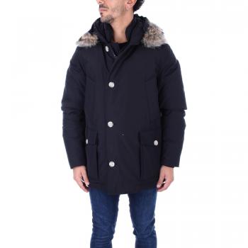 Giubbotto Arctico Nero con pelliccia detachable
