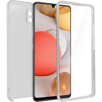 Proteggi Samsung Galaxy A42 5G in Tutto Schermo, Custodia Completa in Silicone Trasparente