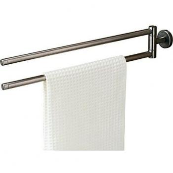 Acero Inoxidable Tiger Boston Toallero – 2 Barras Cepillado