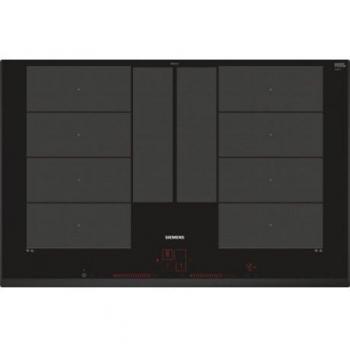 Siemens EX851LYC1F Plaque de Cuisson à Induction Intégrée avec 4 Zones, dont 2 Extensibles et 4 Boosters